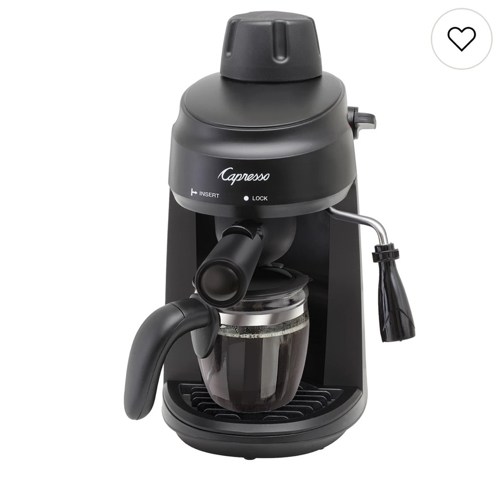 Brew your perfect cup of joy with this delightful Capresso machine, expertly de